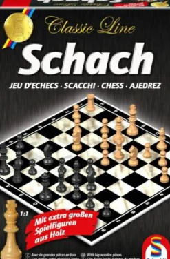49082 Classic Line Schach, 2 Spieler, ab 9 Jahre