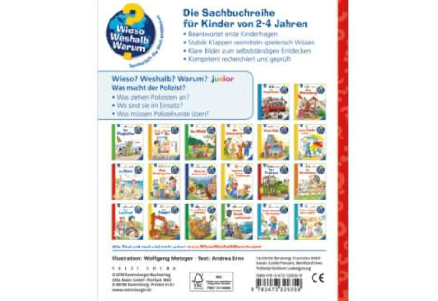 32935 Wieso?Weshalb? Warum? Junior 65: Was macht der Polizist?