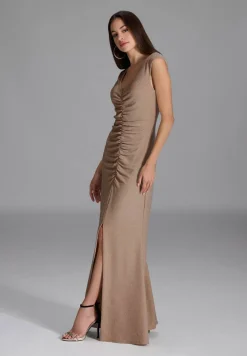 Abendkleid "Glitzerjersey"