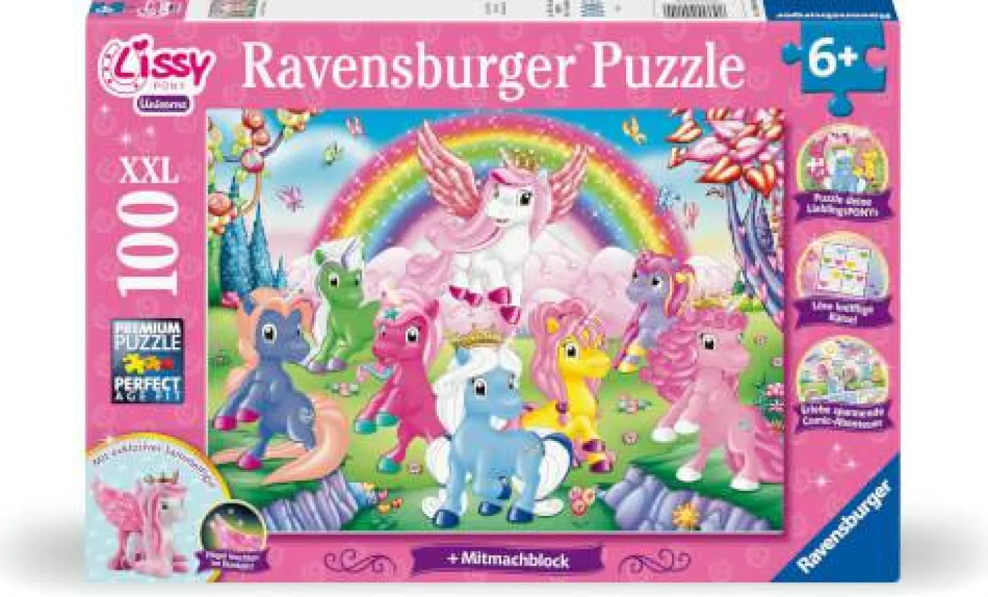 Activity-Puzzle "Lissy Pony", 100 Teile