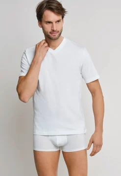 American T-Shirt V-Ausschnitt