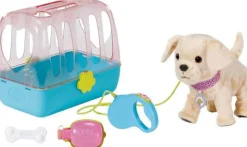 Baby Born-Haustier "Mein Hund Lucky mit Box"