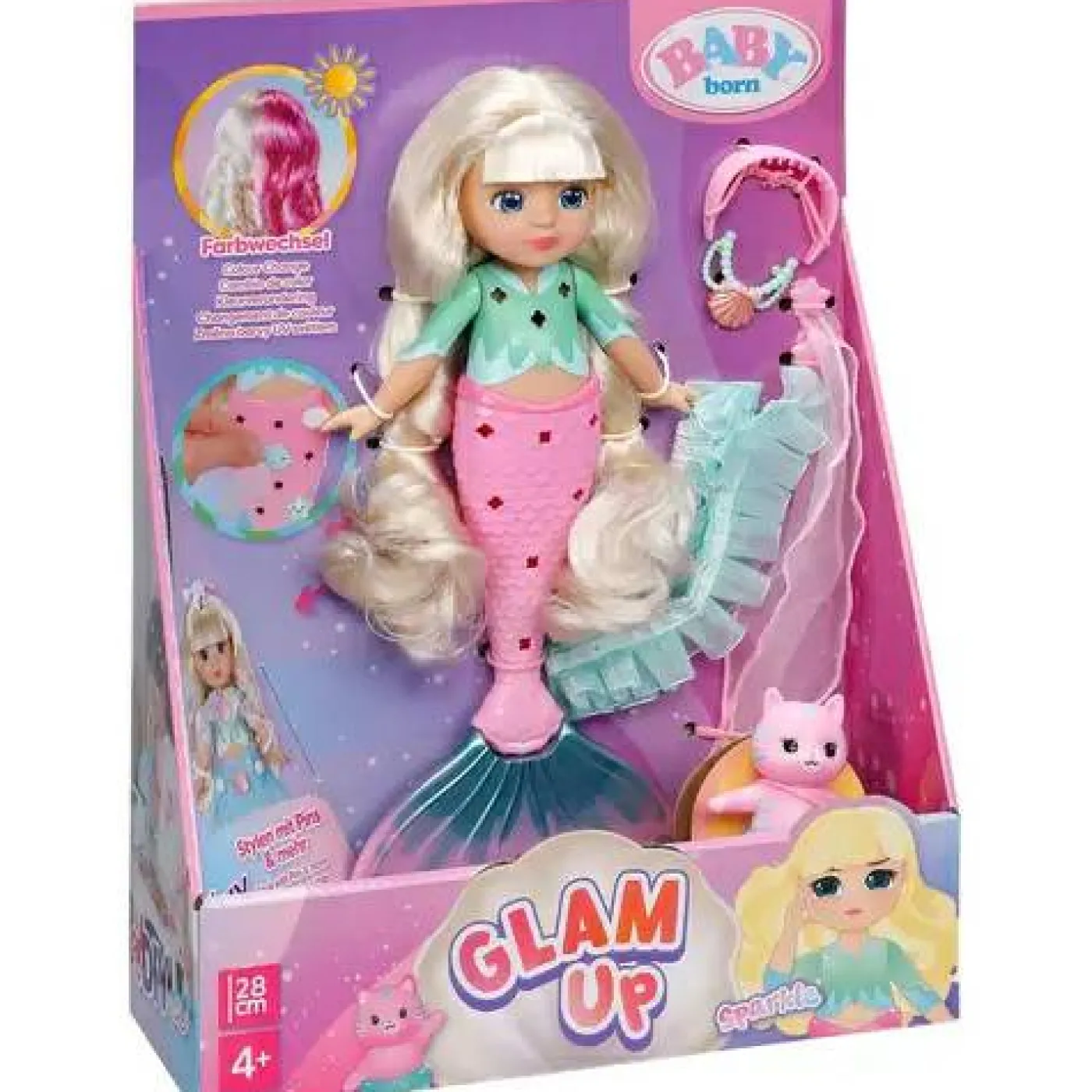Baby Born-Puppe "Glam Up - Sparkle"