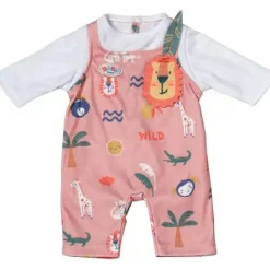 Baby Born-Puppenkleidung "Dschungel-Strampler", 43 cm