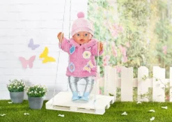 Baby Born-Puppenkleidung "Flauschmantel", 43 cm