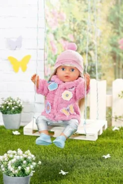 Baby Born-Puppenkleidung "Flauschmantel", 43 cm