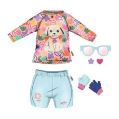 Baby Born-Puppenkleidung "Fahrrad-Outfit", 43 cm