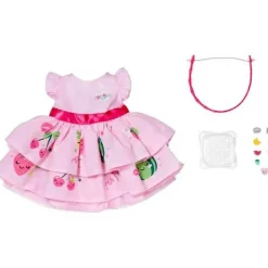 Baby Born-Puppenkleidung "Kleid mit Pinplay", 43 cm