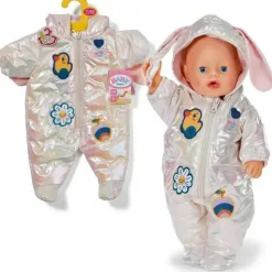 Baby Born-Puppenkleidung "Schneeanzug Creme", 43 cm