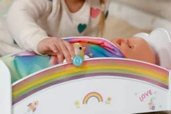 Baby Born-Zubehör "Regenbogen Bett"