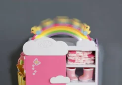 Baby Born-Zubehör "Regenbogen Schrank"