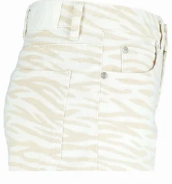 Barrel-Jeans "Mari Clear Zebra"
