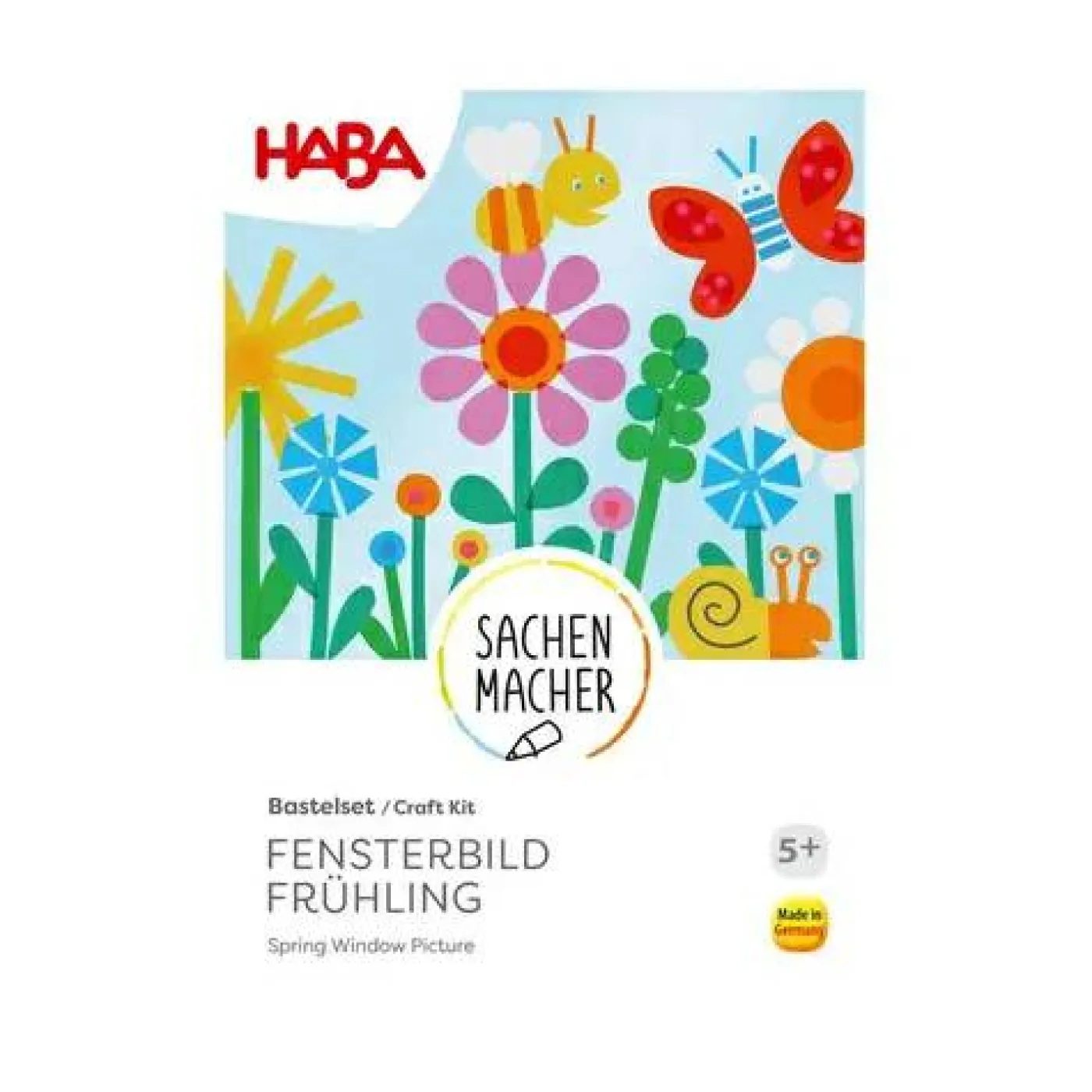 Bastelset "Fensterbild - Frühling"