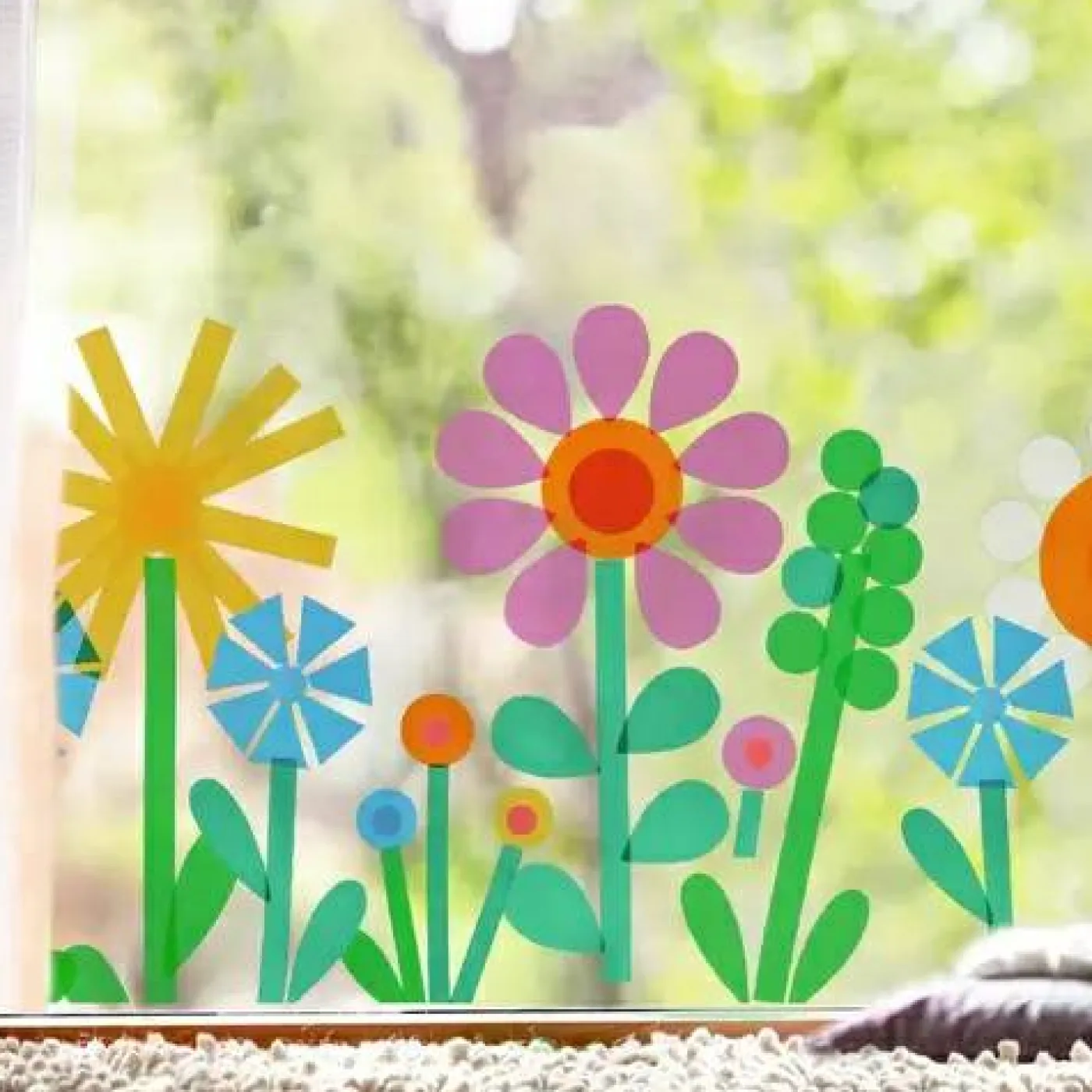 Bastelset "Fensterbild - Frühling"
