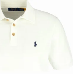 Baumwollpullover mit Polokragen