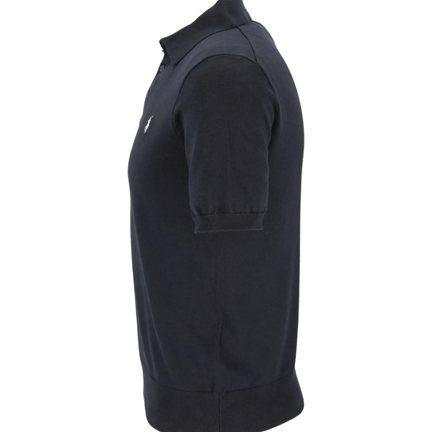 Baumwollpullover mit Polokragen
