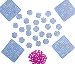 Bingospiel "Einhorn Glitzerglück - Funkel-Bingo"
