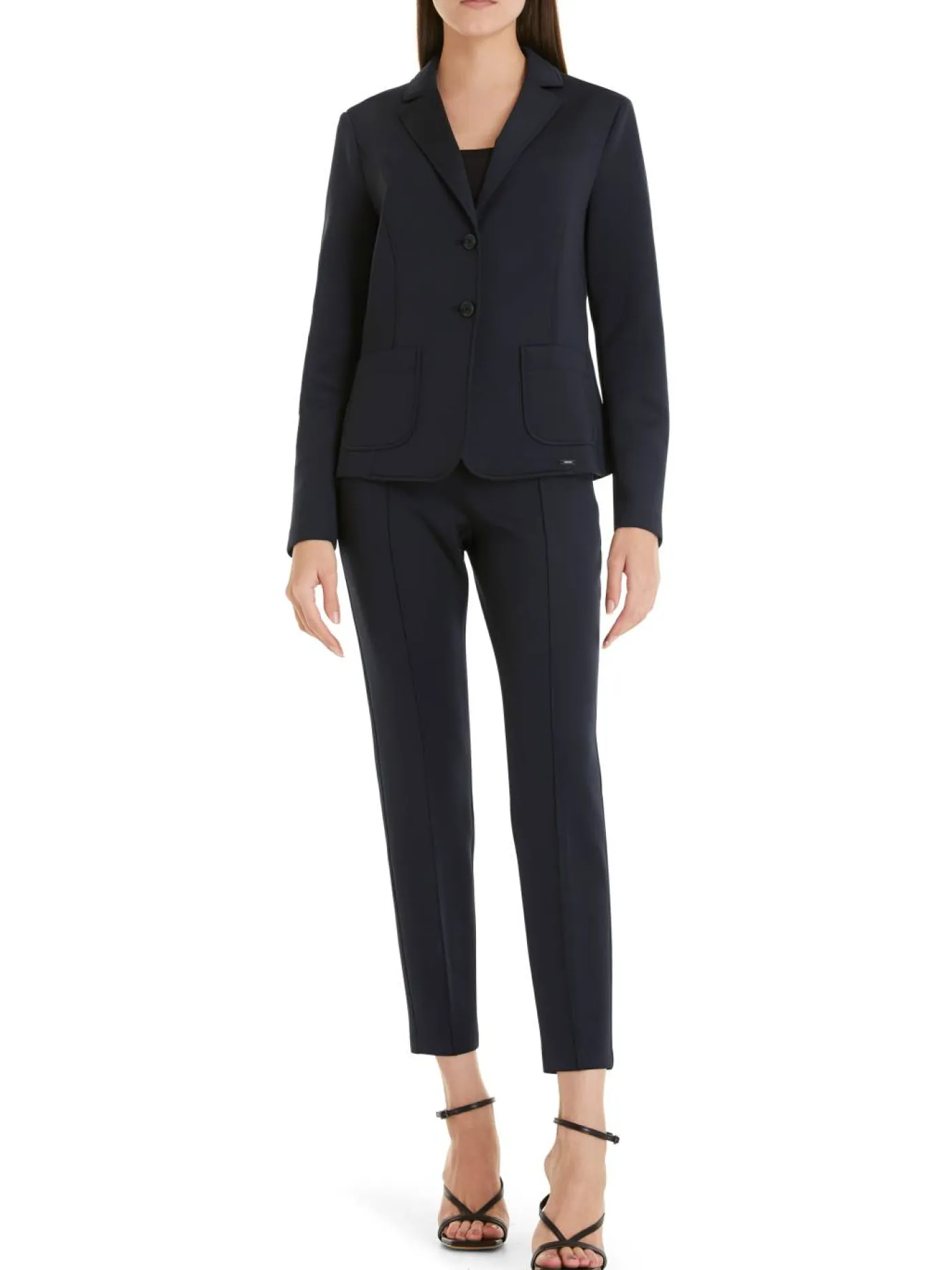 Blazer mit aufgesetzten Taschen