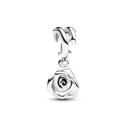 Blühende Rosen Charm-Anhänger