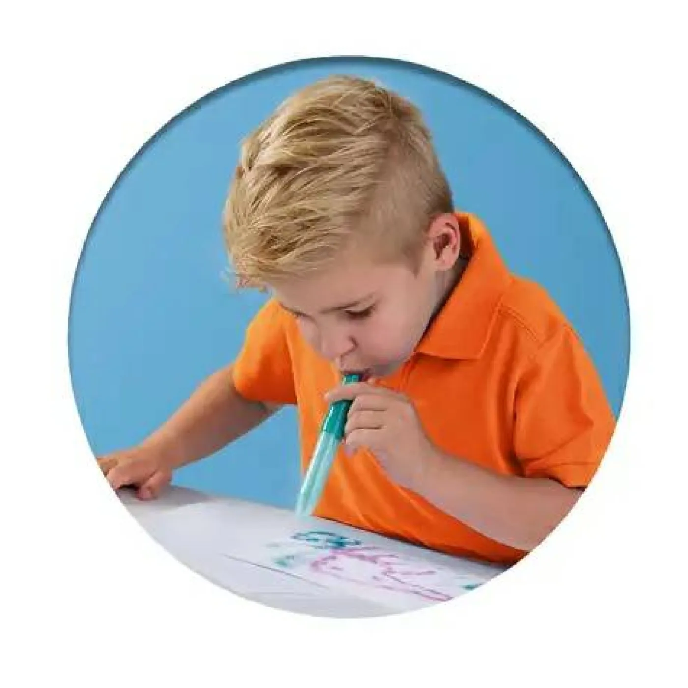 Blow airbrush pens