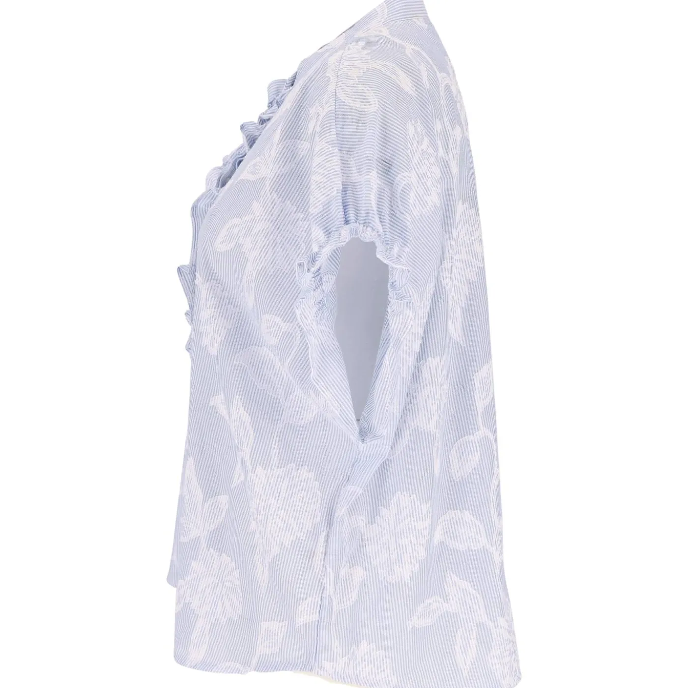 Bluse mit Rüschen