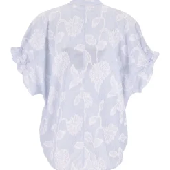 Bluse mit Rüschen