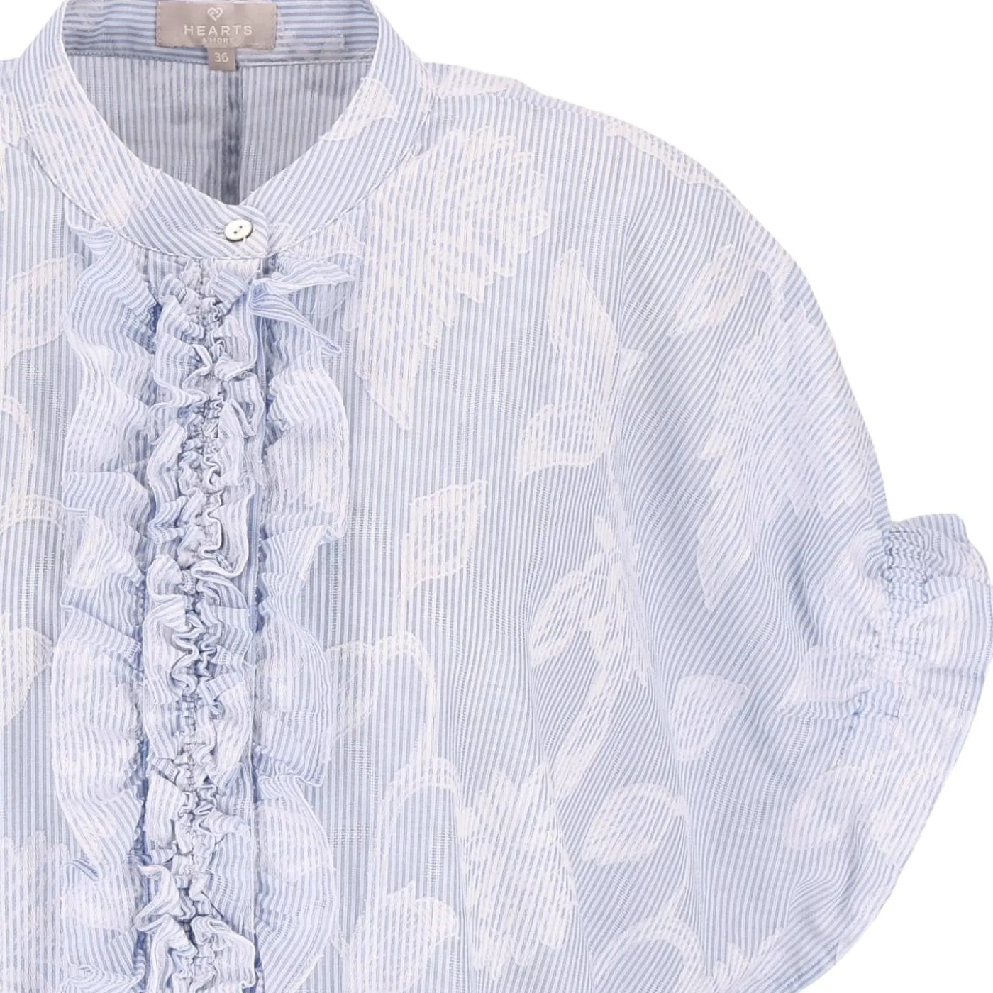Bluse mit Rüschen