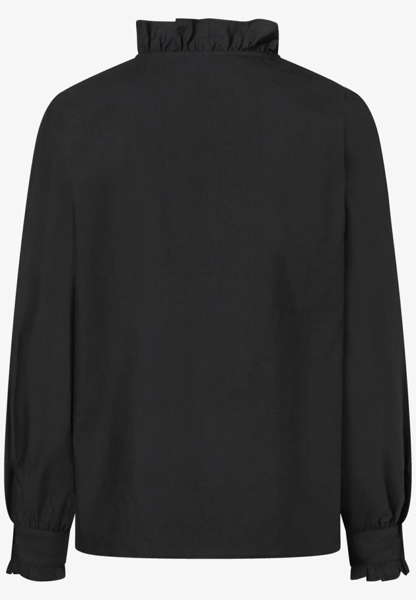 Bluse mit Rüschenkragen