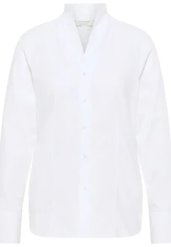 Bluse Jacquard Langarm