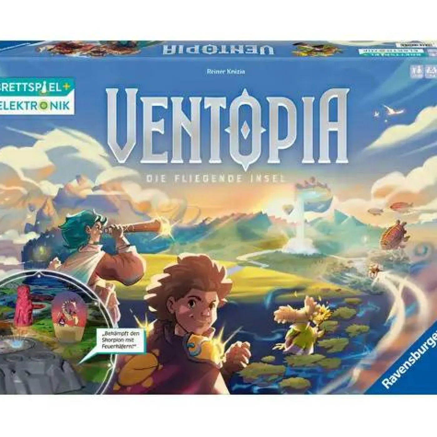 Brettspiel "Ventopia - Die fliegende Insel"