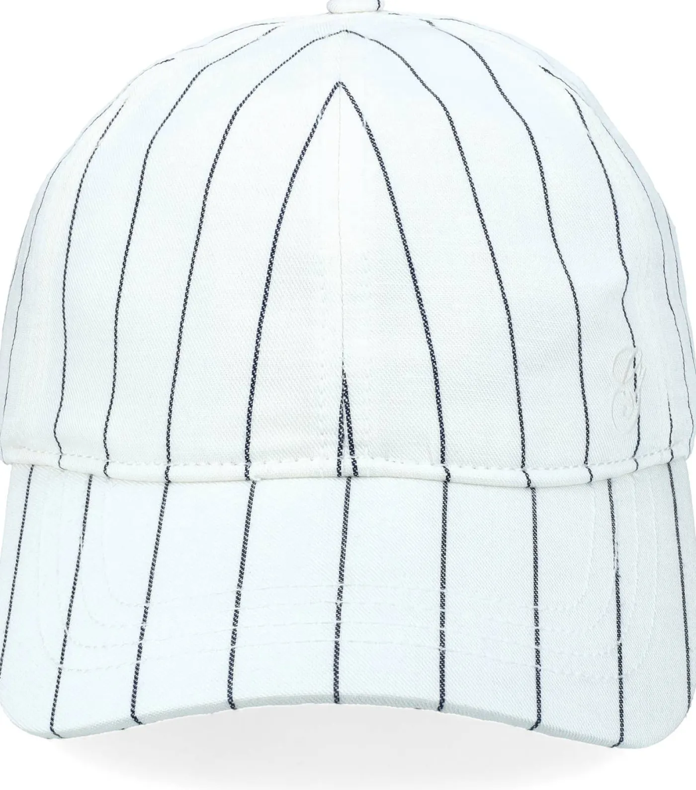 Cap "Striped Linen Blend"