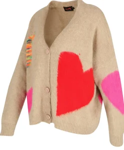 Cardigan "Hearts Allover"