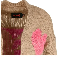 Cardigan "Multicolor Heart"