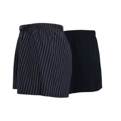 CECEBA Herren Boxershort längsgestreift 2er Pack