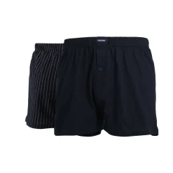 CECEBA Herren Boxershort längsgestreift 2er Pack