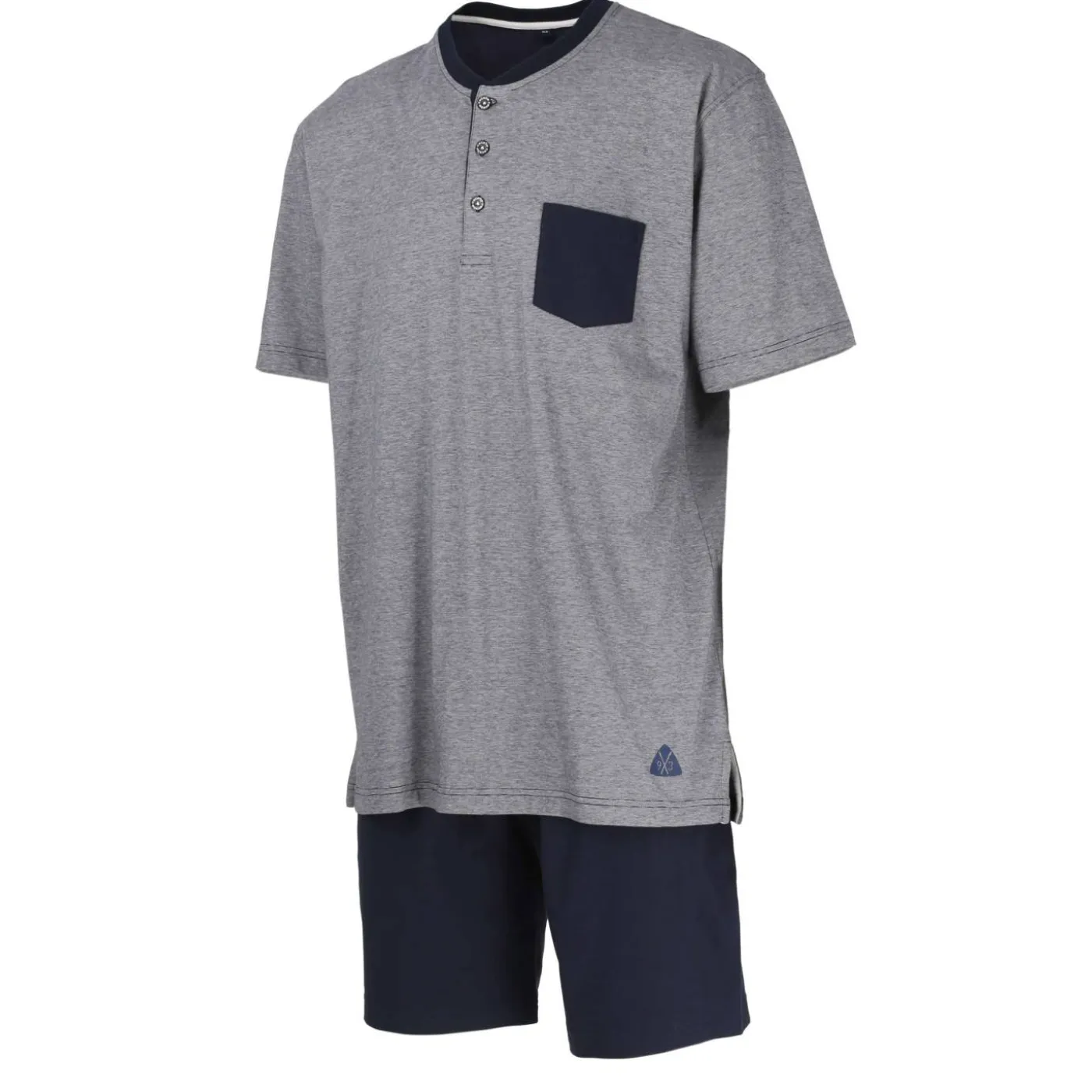 CECEBA Herren Shorty melange 1er Pack