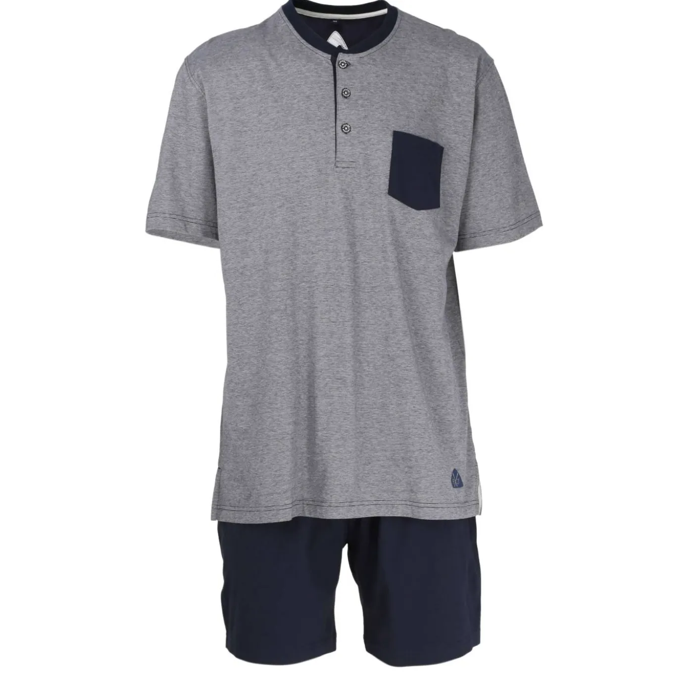 CECEBA Herren Shorty melange 1er Pack