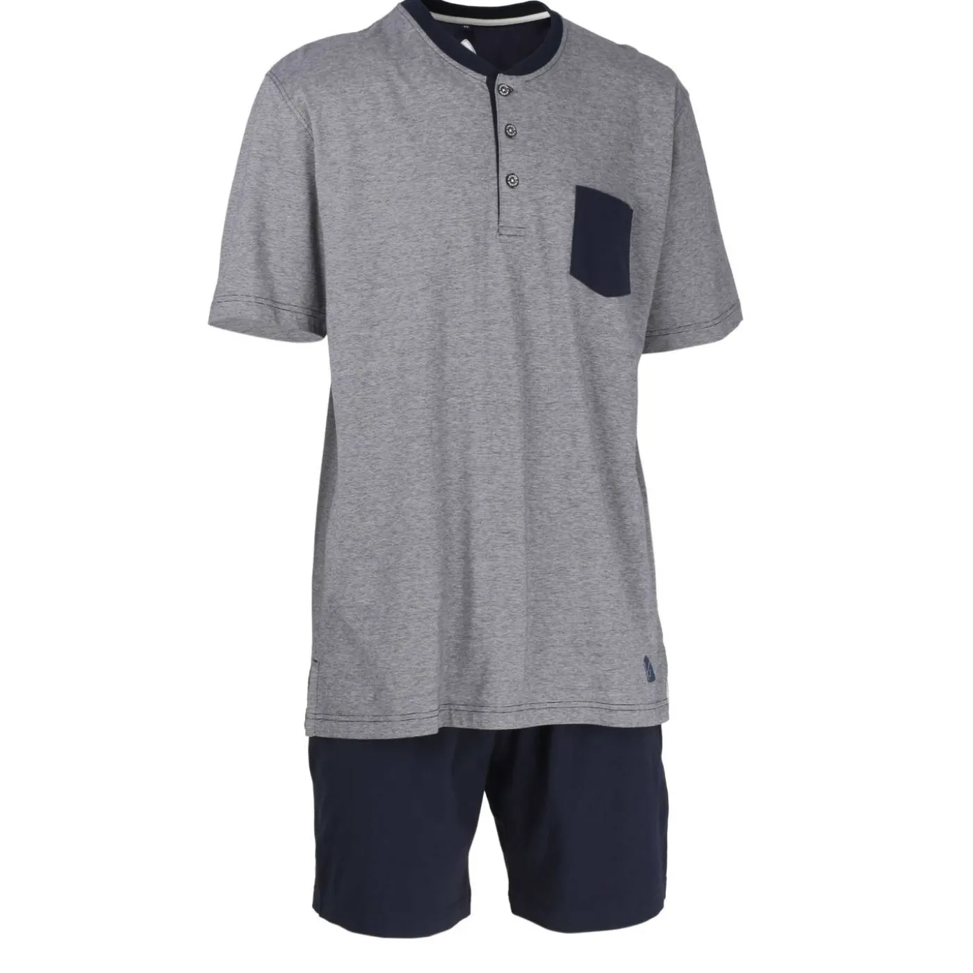 CECEBA Herren Shorty melange 1er Pack