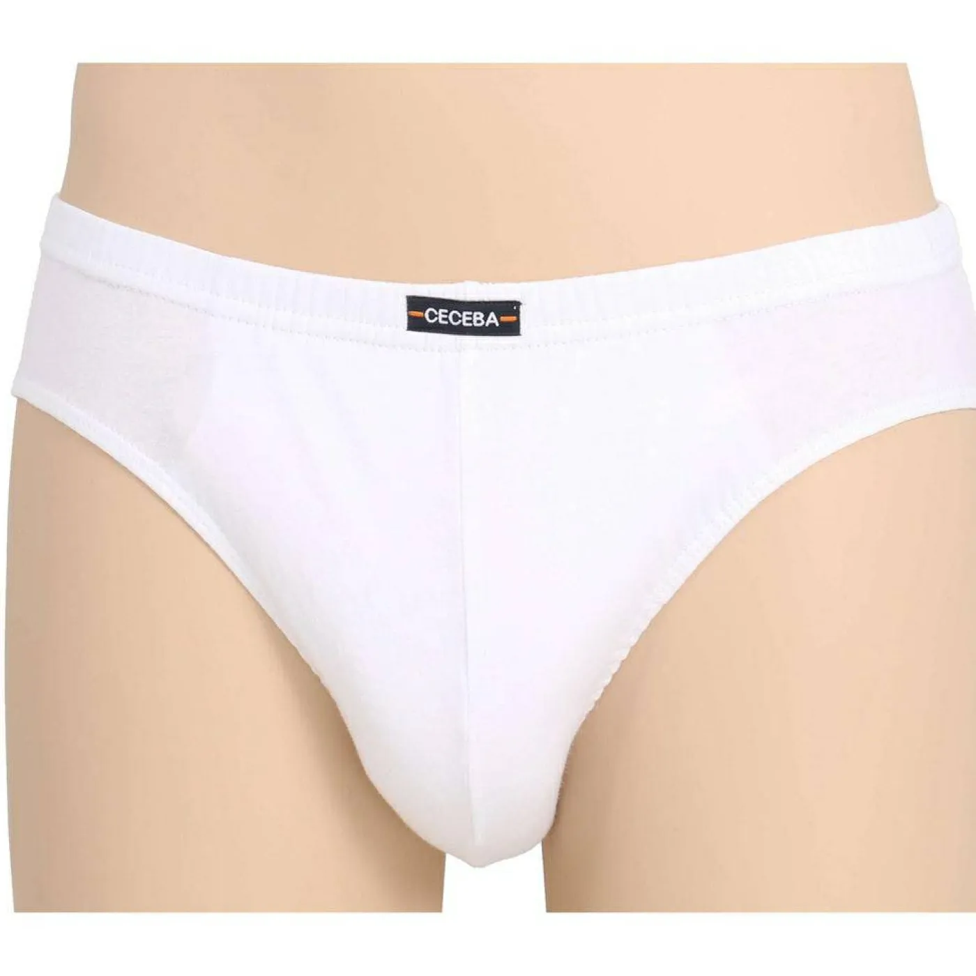 CECEBA Herren Slip uni 5er Pack