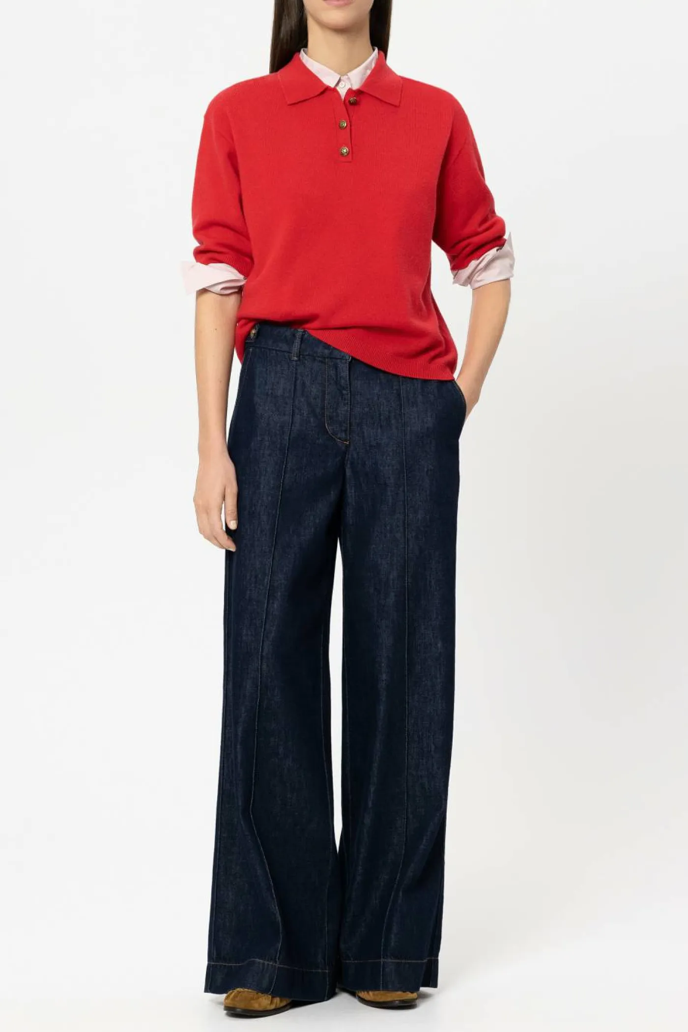 Chino-Denimhose