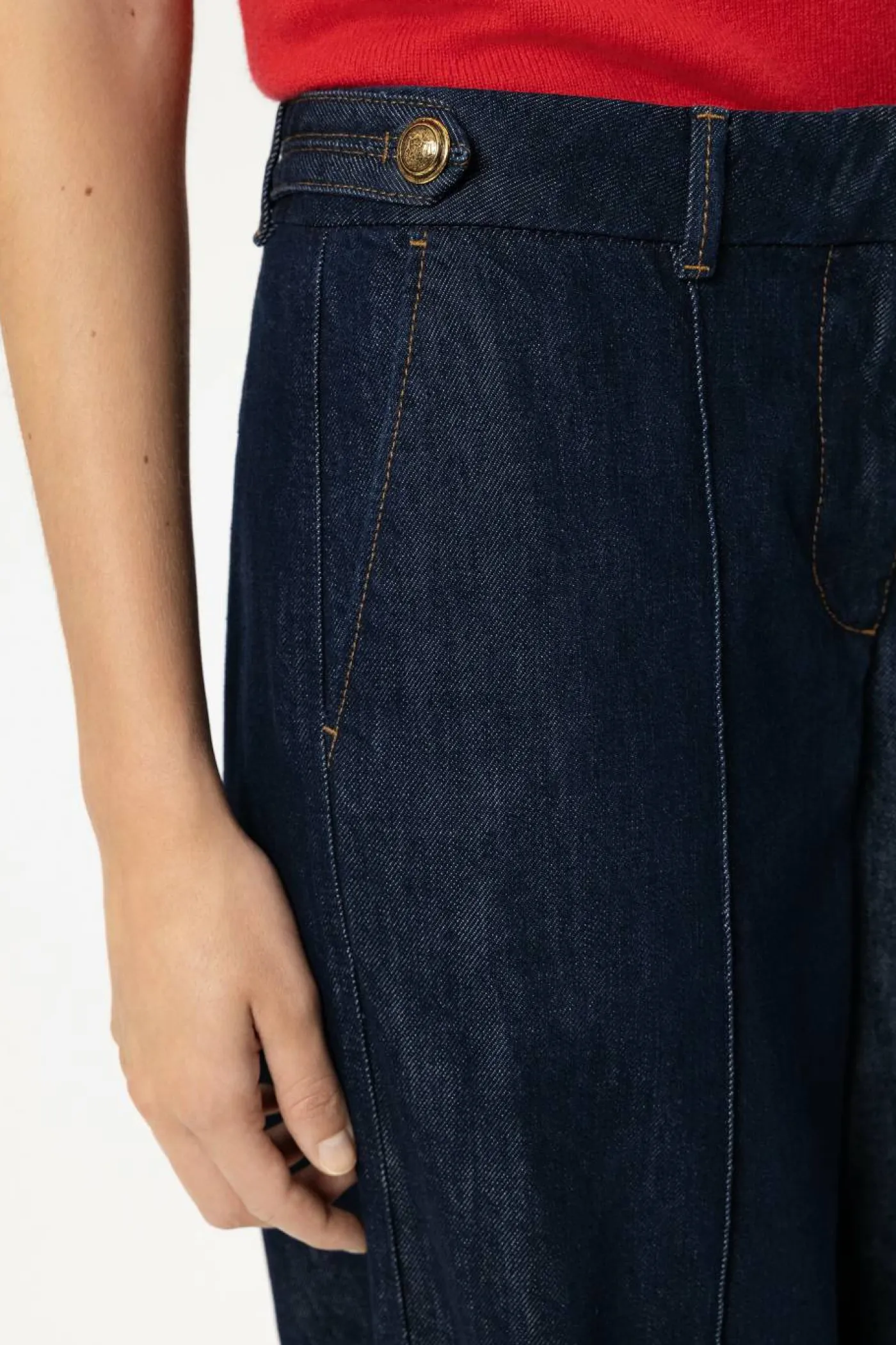 Chino-Denimhose