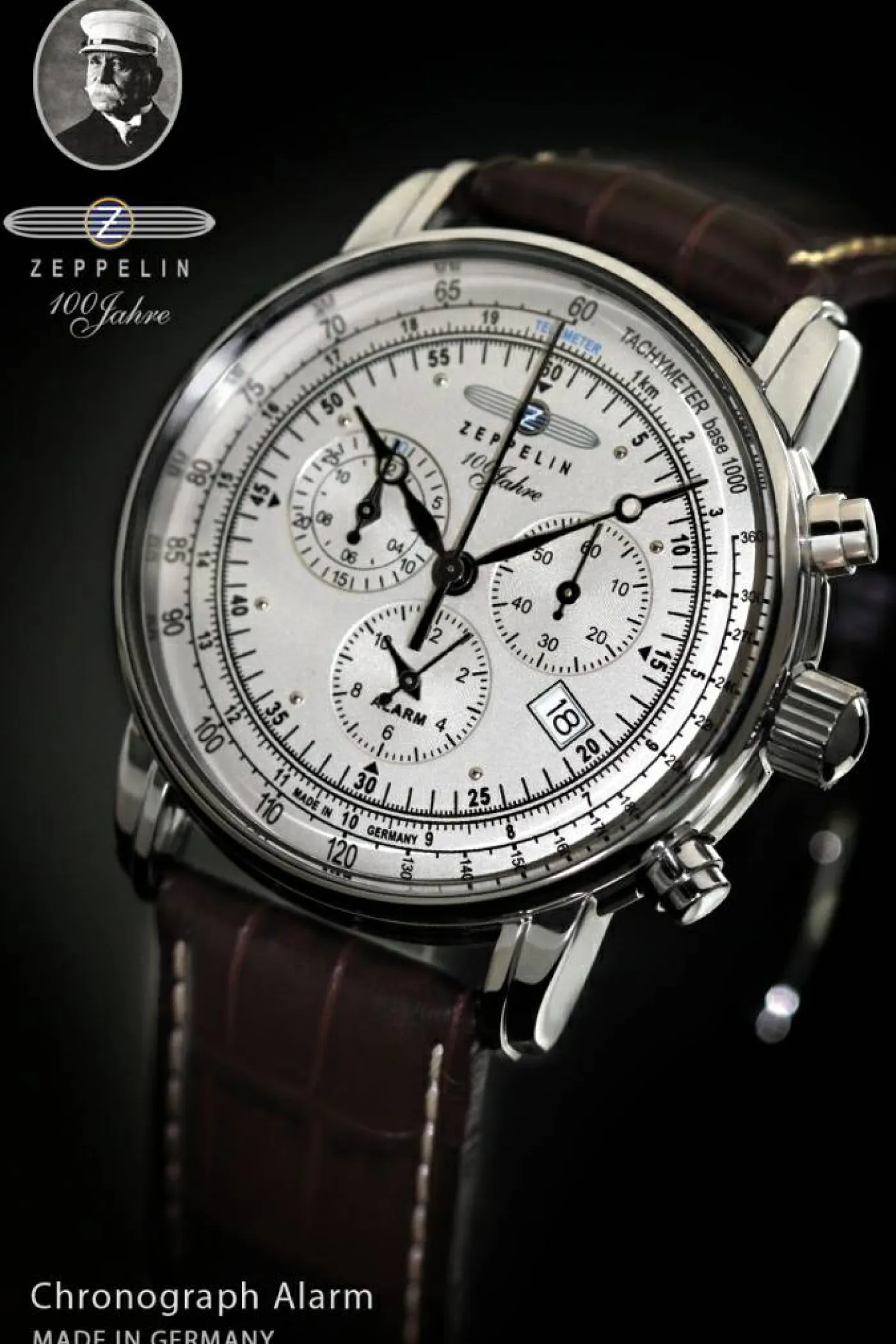 Chronograph "7680-1" 100 Jahre Zeppelin