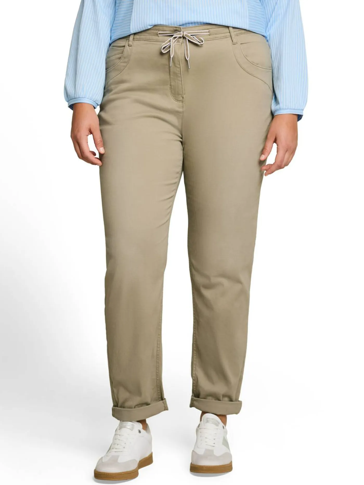cropped slim leg pants