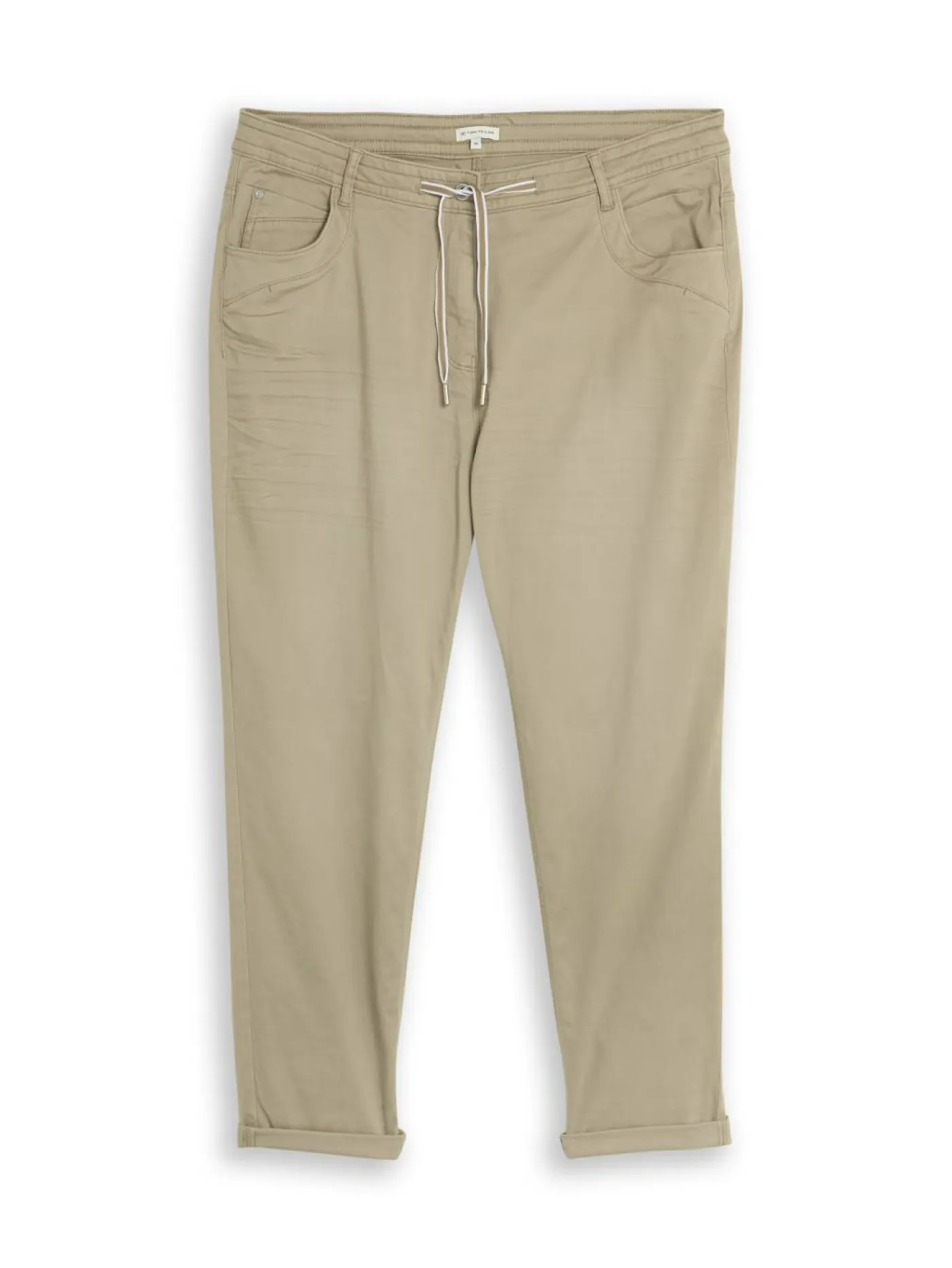 cropped slim leg pants