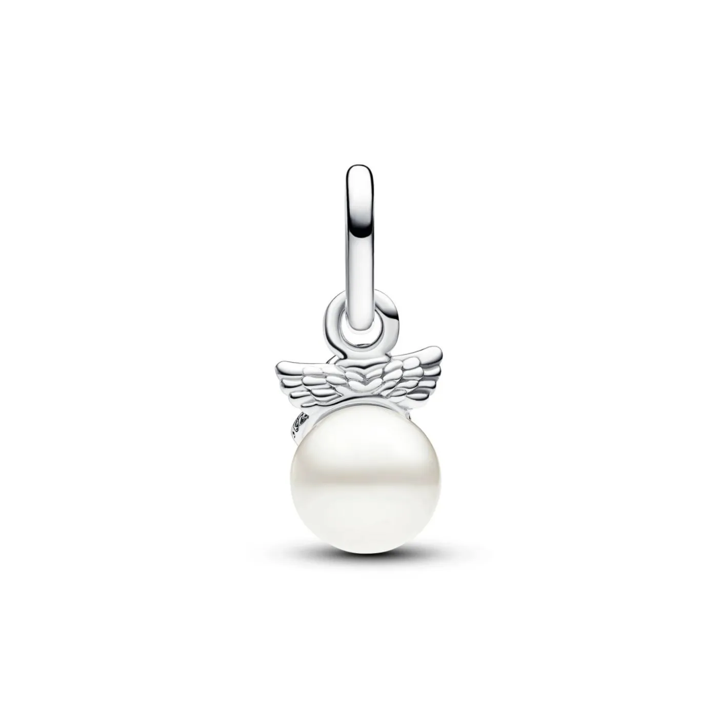 Cupid angel sterling silver mini dangle