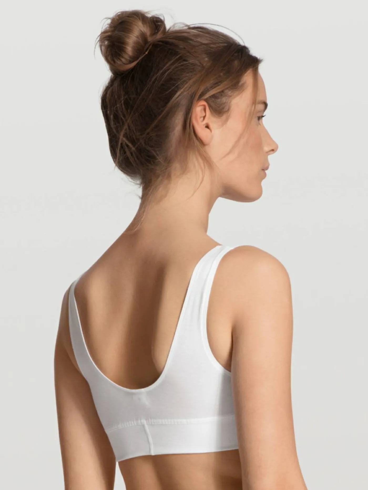 Damen Bustier, weiss, XS