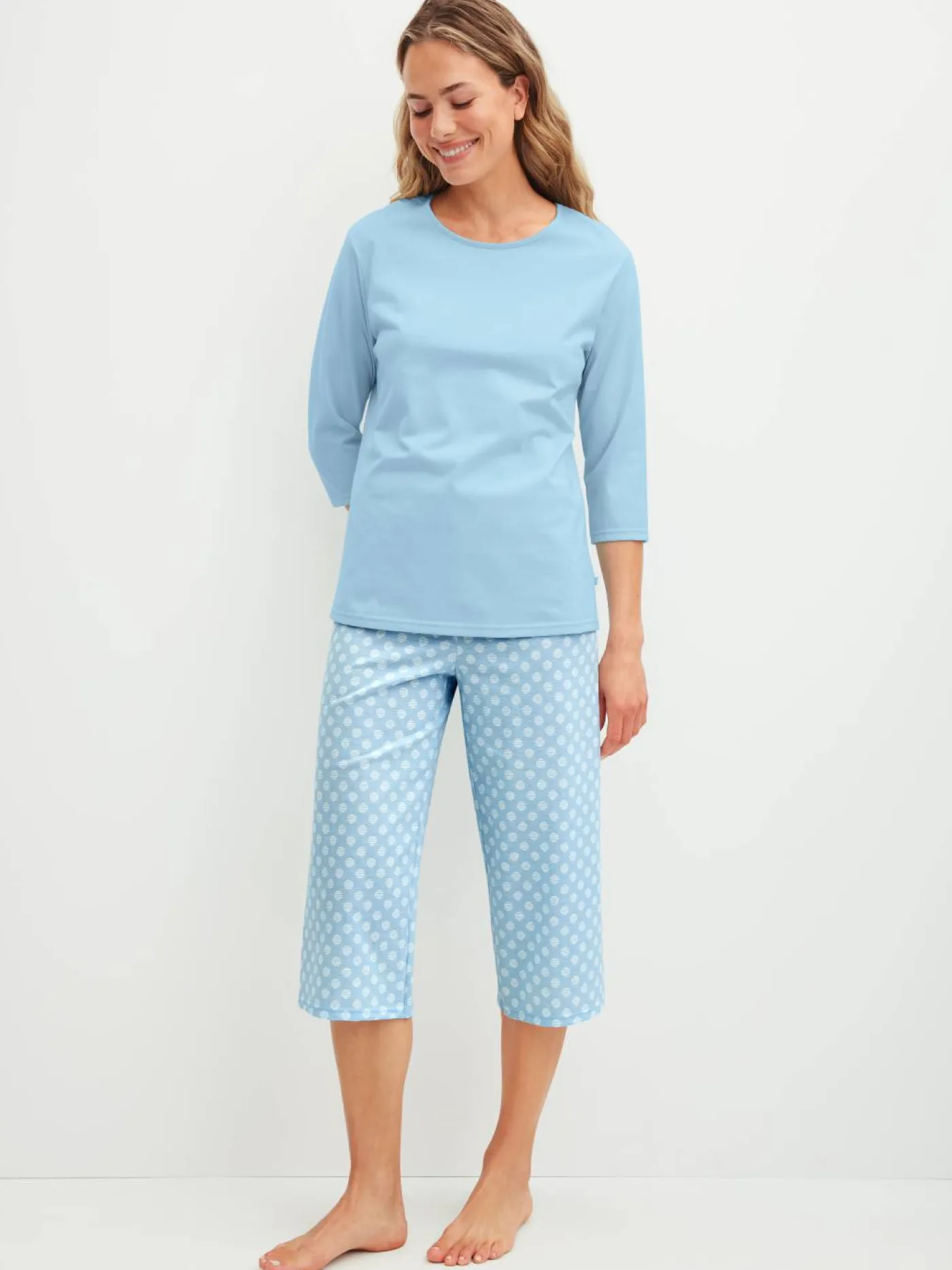 DAMEN Pyjama 3/4