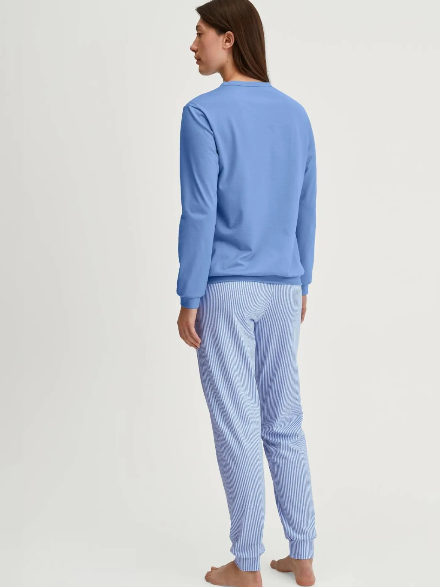 DAMEN Pyjama mit B#ndchen