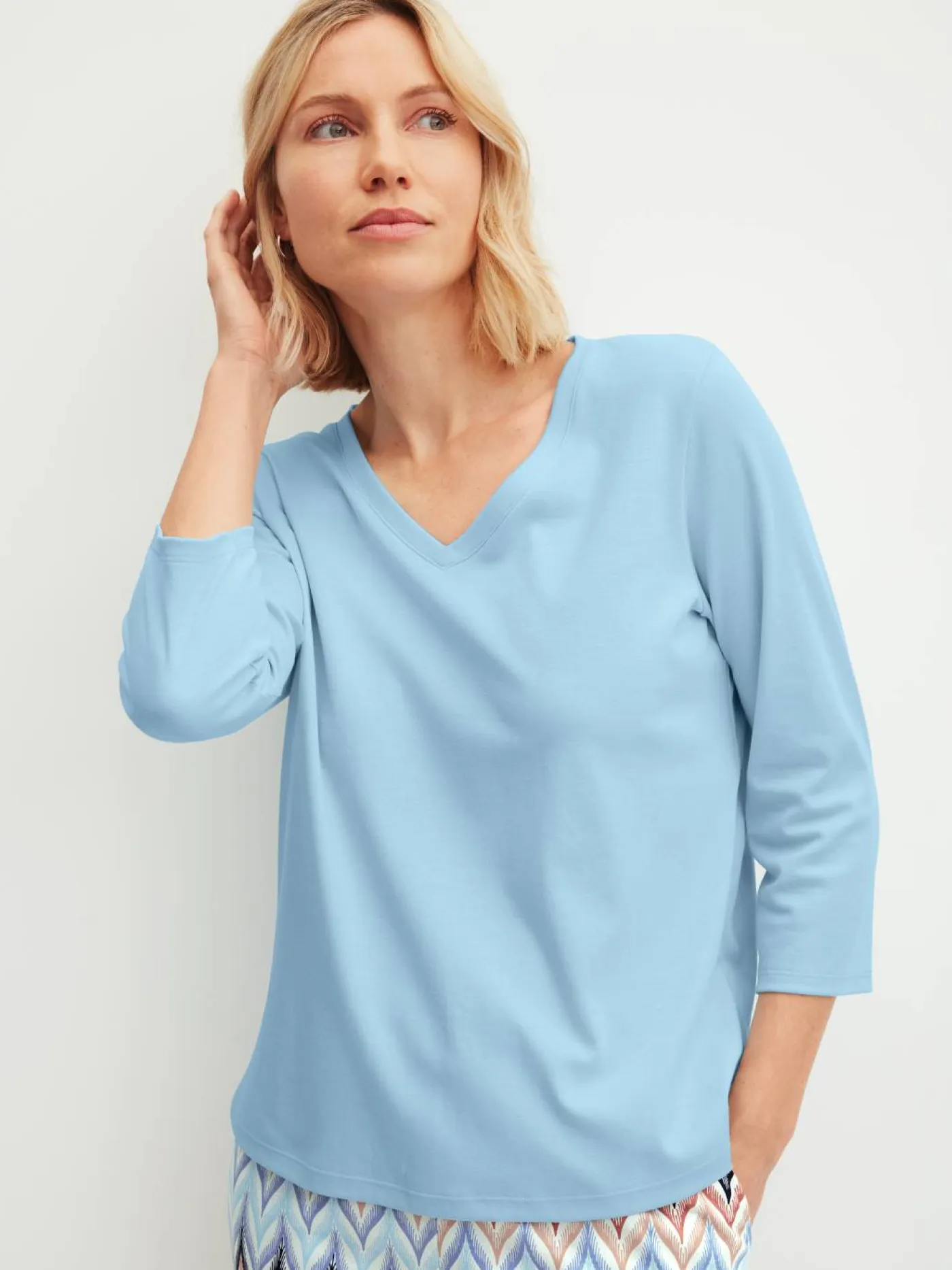 DAMEN Shirt 3/4-Arm