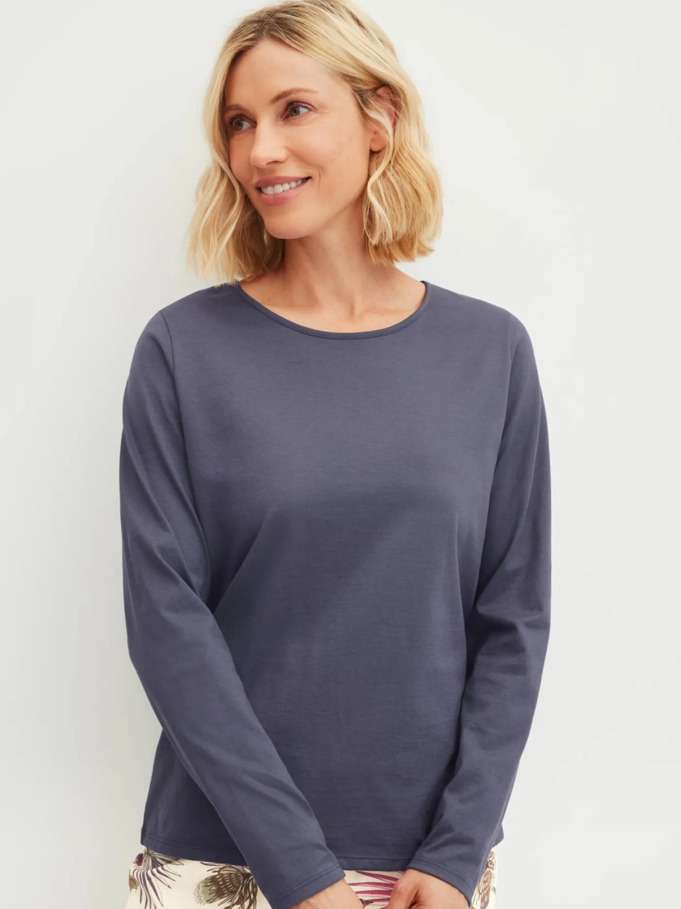 DAMEN Shirt langarm